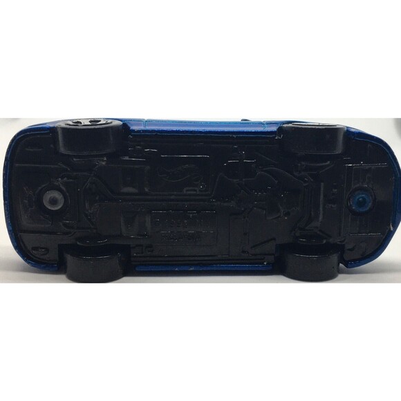 Hot Wheels Blue Black Racing Stripes 1995 Camaro Convertible Loose D44 VTG Wear - Picture 14 of 14